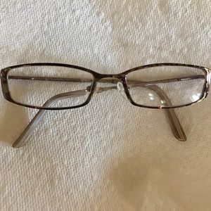 Valentino glasses. Burgundy and gold.